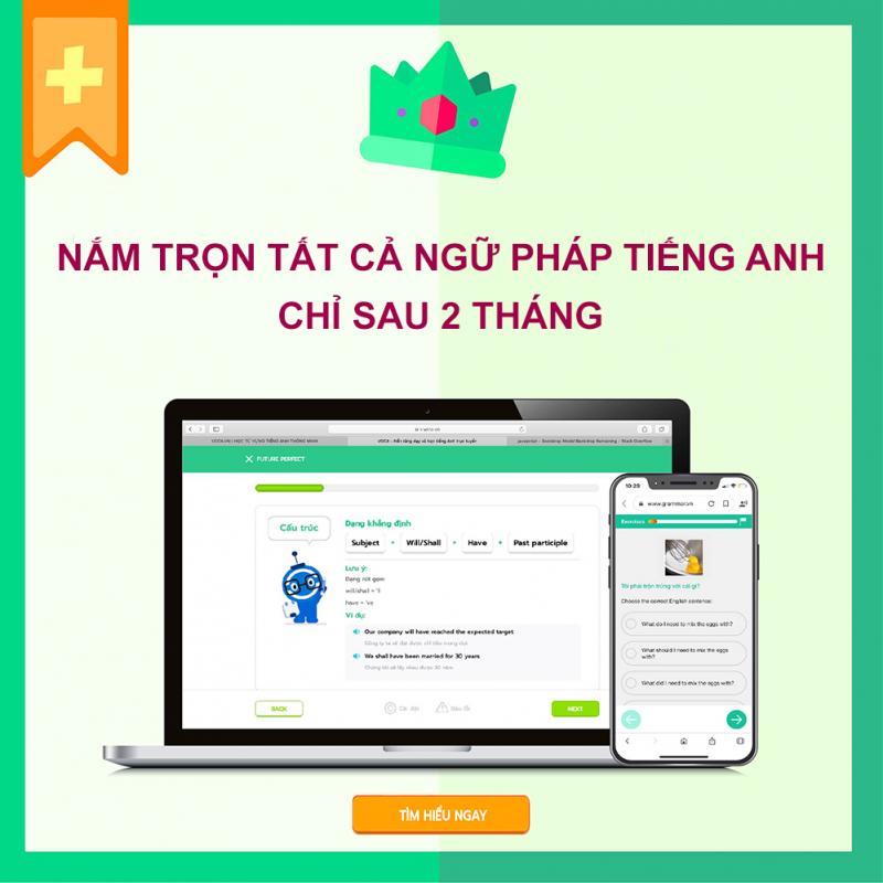 40 cấu trúc Tiếng Anh thành công trong mọi kỳ thi - Phần 2